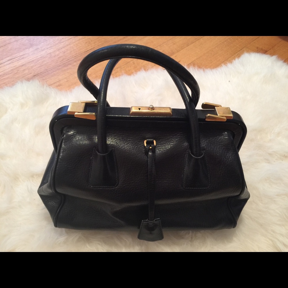 Prada Medicine Bag Style Tote